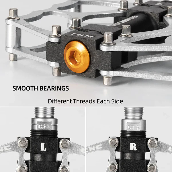 Single Bearing Aluminum Alloy Platform Pedals - Image 16
