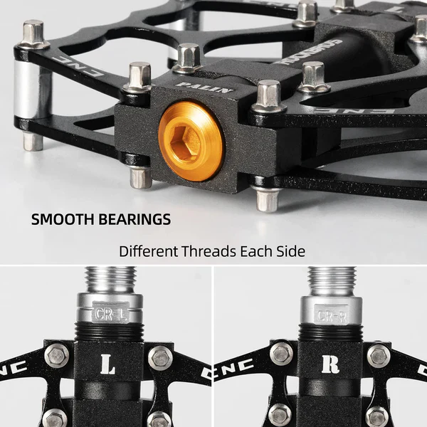Single Bearing Aluminum Alloy Platform Pedals - Image 17