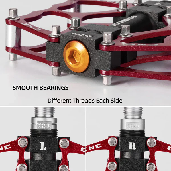 Single Bearing Aluminum Alloy Platform Pedals - Image 18
