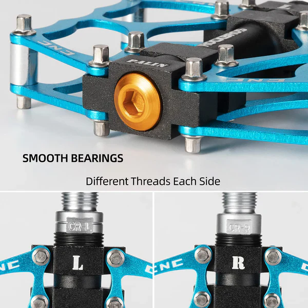 Single Bearing Aluminum Alloy Platform Pedals - Image 20