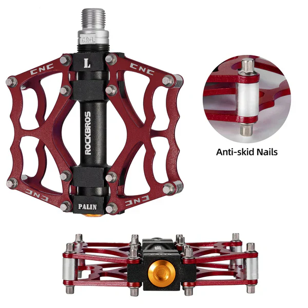 Single Bearing Aluminum Alloy Platform Pedals - Image 23