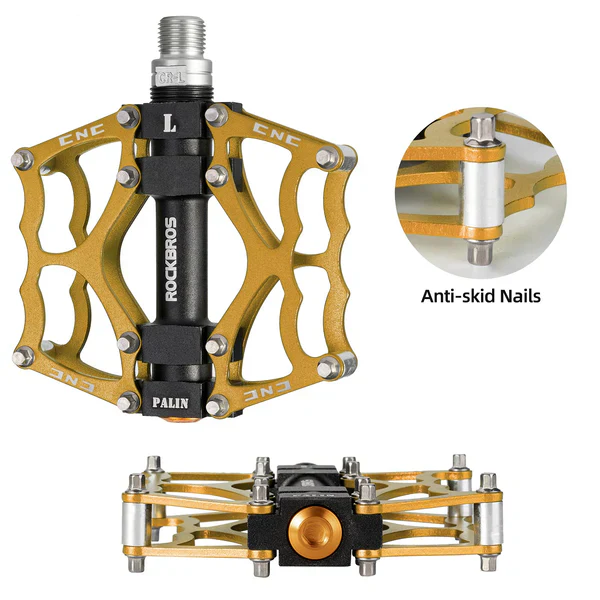 Single Bearing Aluminum Alloy Platform Pedals - Image 25