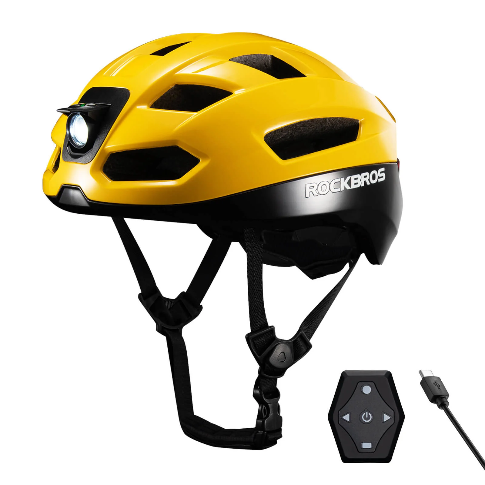 Smart Bike Helmet with Remote-Controlled Warning Lights - Image 11