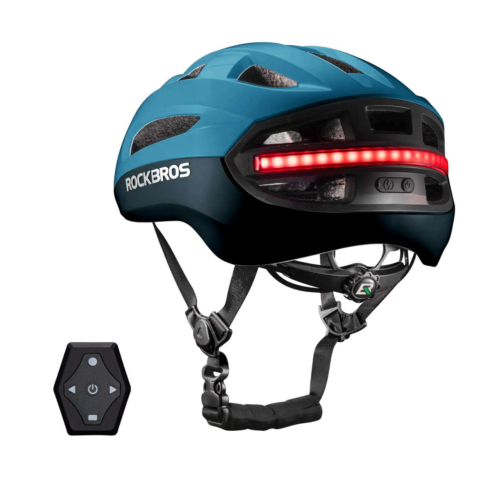 Smart Bike Helmet with Remote-Controlled Warning Lights - Image 13