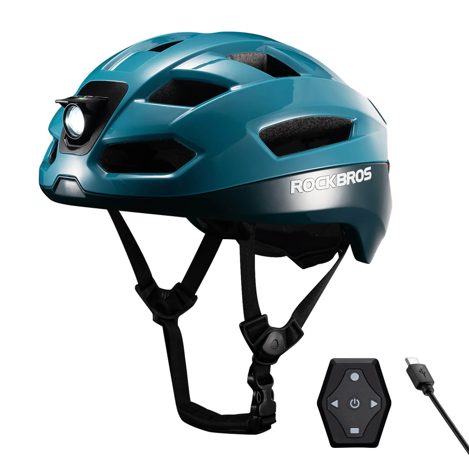 Smart Bike Helmet with Remote-Controlled Warning Lights - Image 14