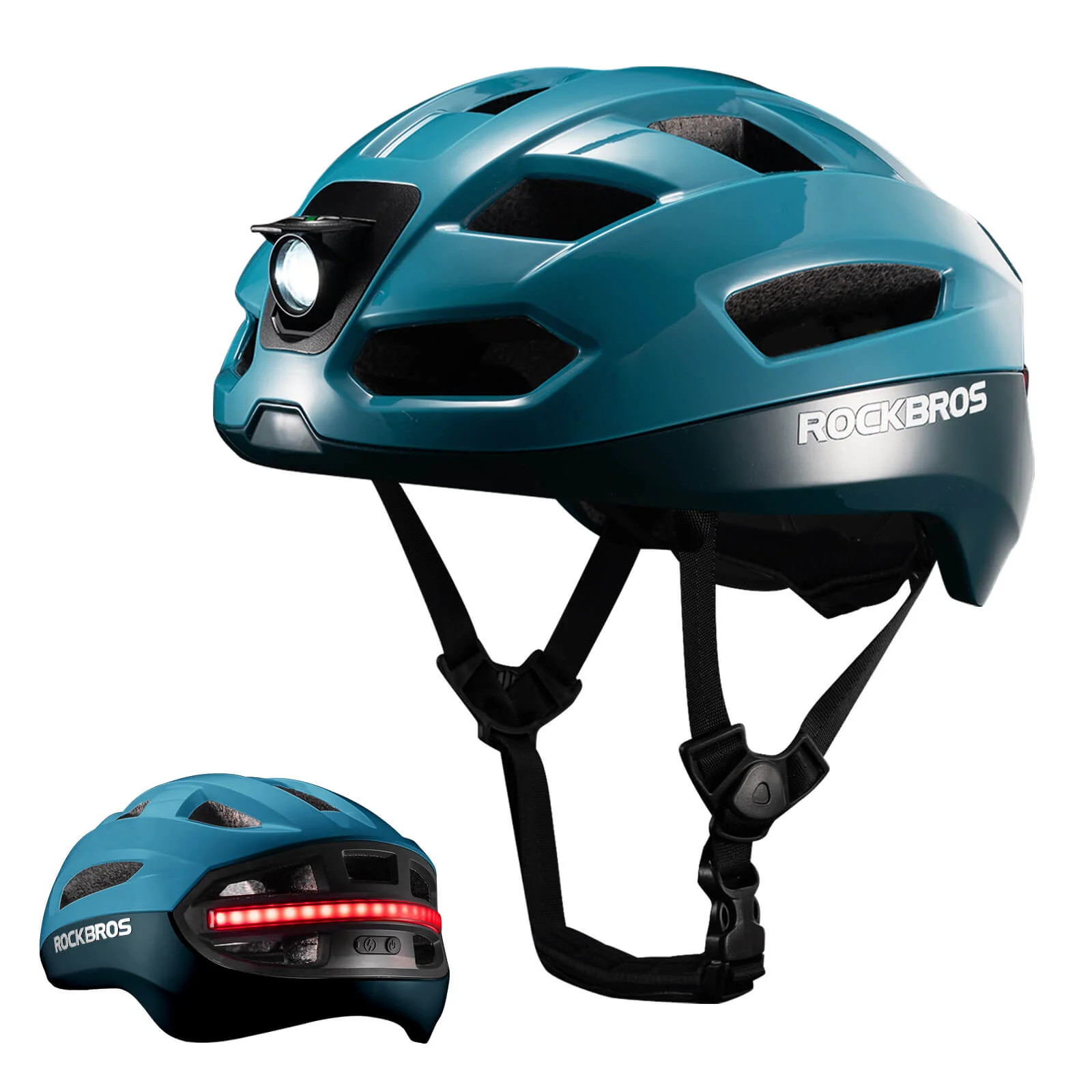Smart Bike Helmet with Remote-Controlled Warning Lights - Image 15