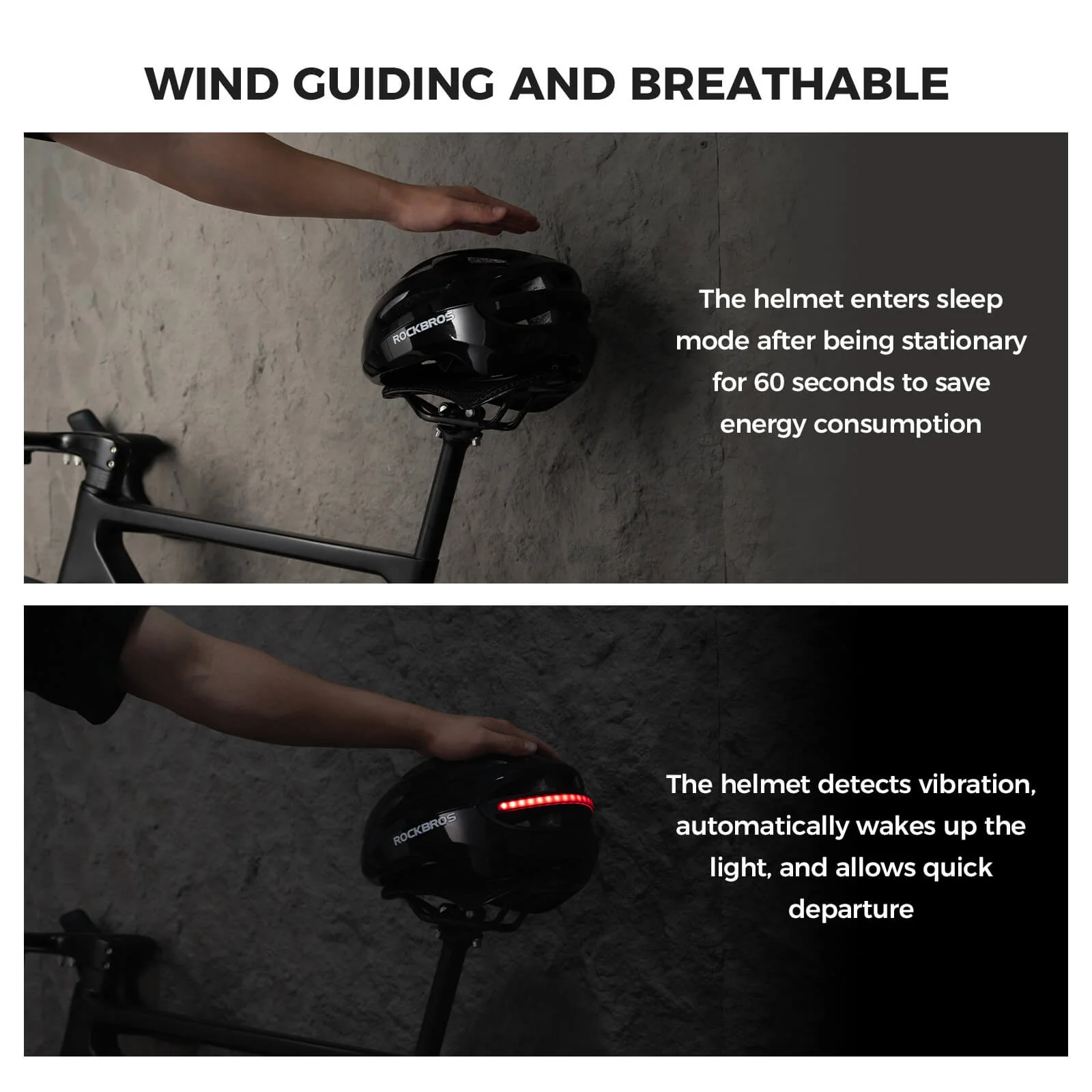 Smart Bike Helmet with Remote-Controlled Warning Lights - Image 21