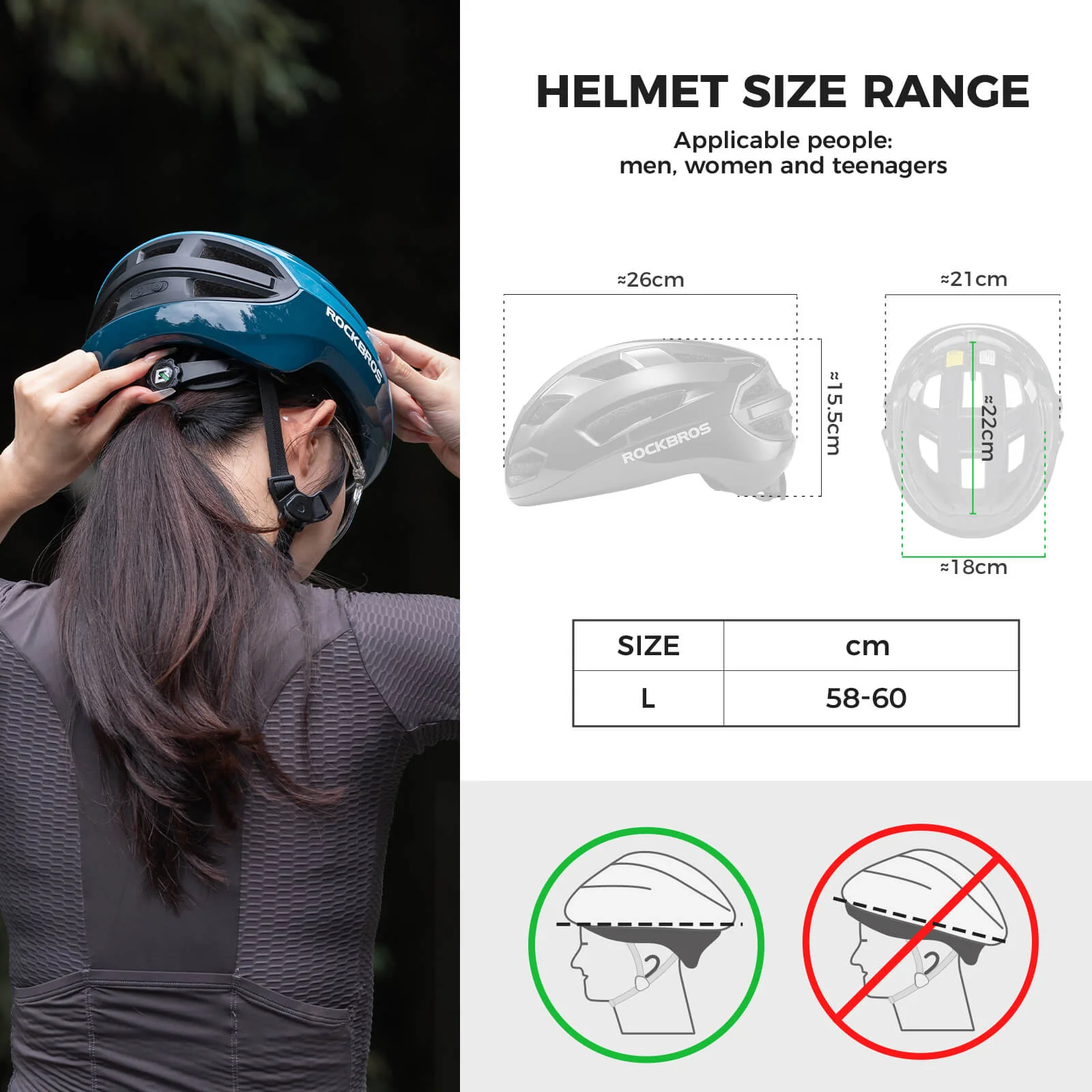 Smart Bike Helmet with Remote-Controlled Warning Lights - Image 22