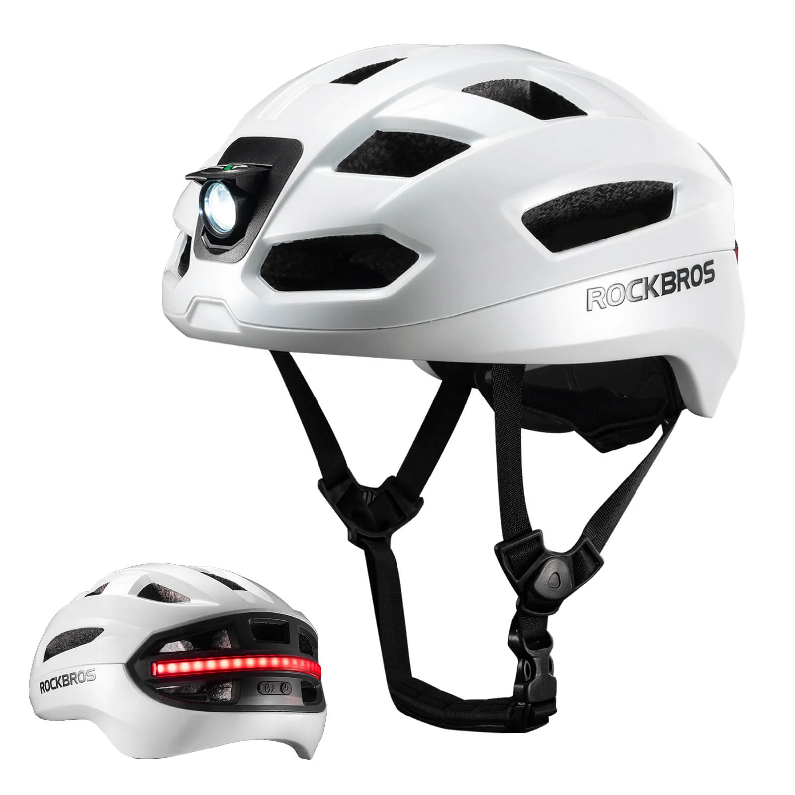 Smart Bike Helmet with Remote-Controlled Warning Lights - Image 3