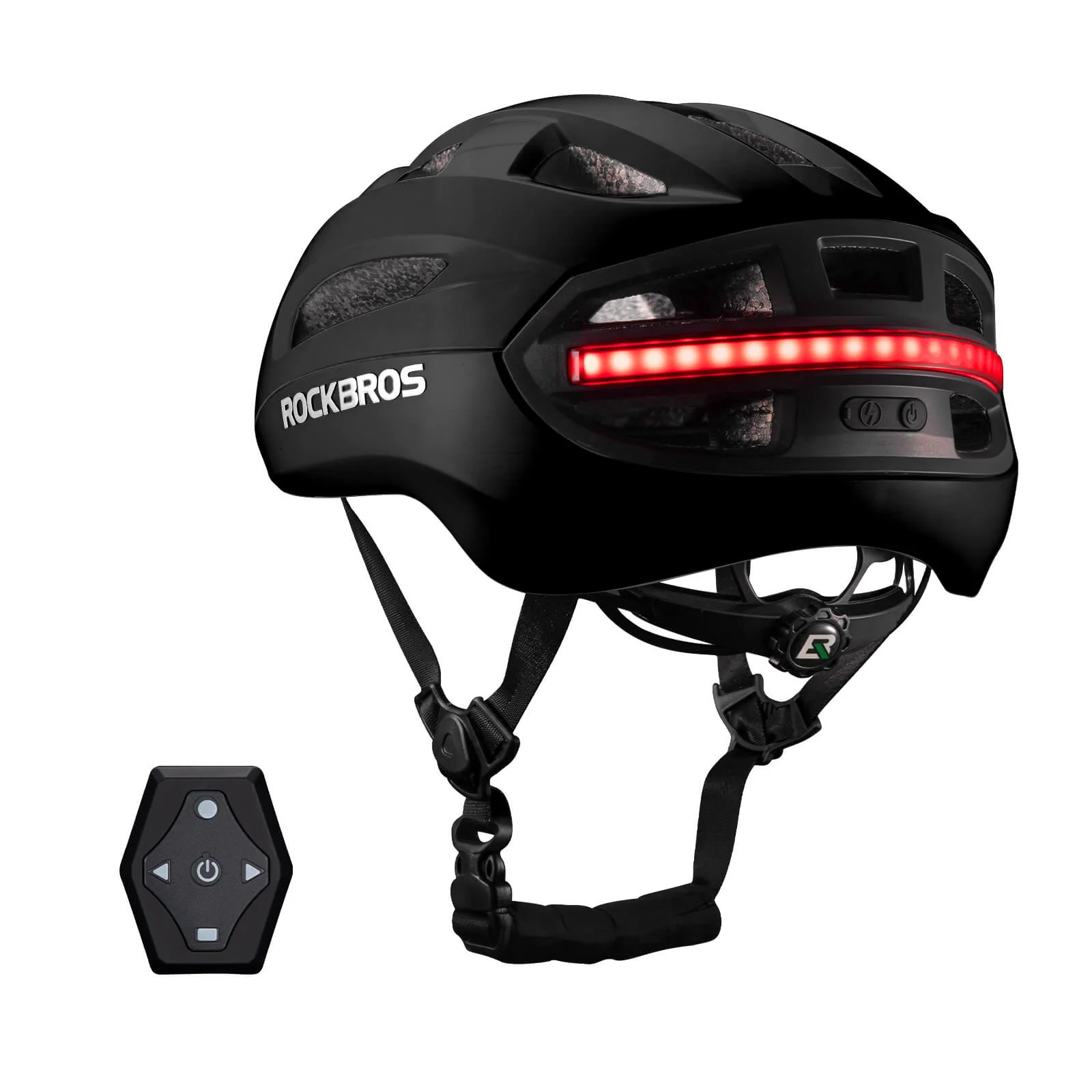 Smart Bike Helmet with Remote-Controlled Warning Lights - Image 4