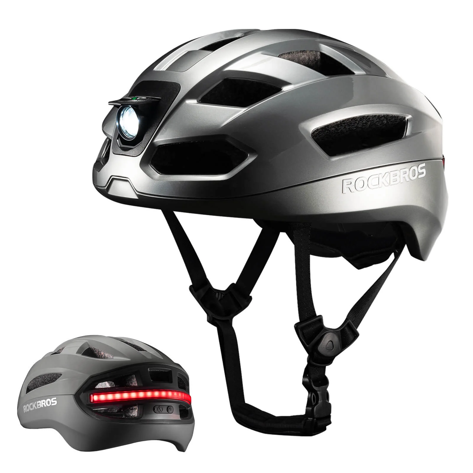 Smart Bike Helmet with Remote-Controlled Warning Lights - Image 9