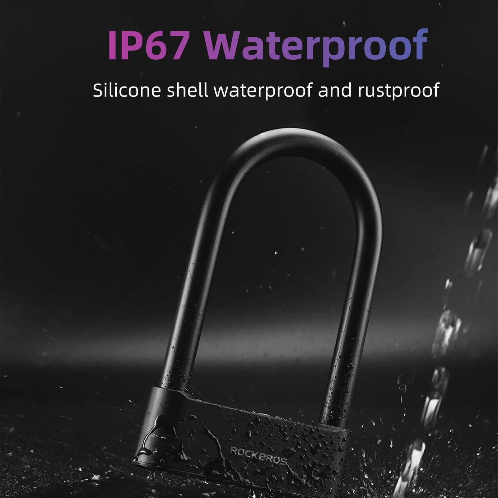 Smart Bluetooth Fingerprint U Lock - Image 5