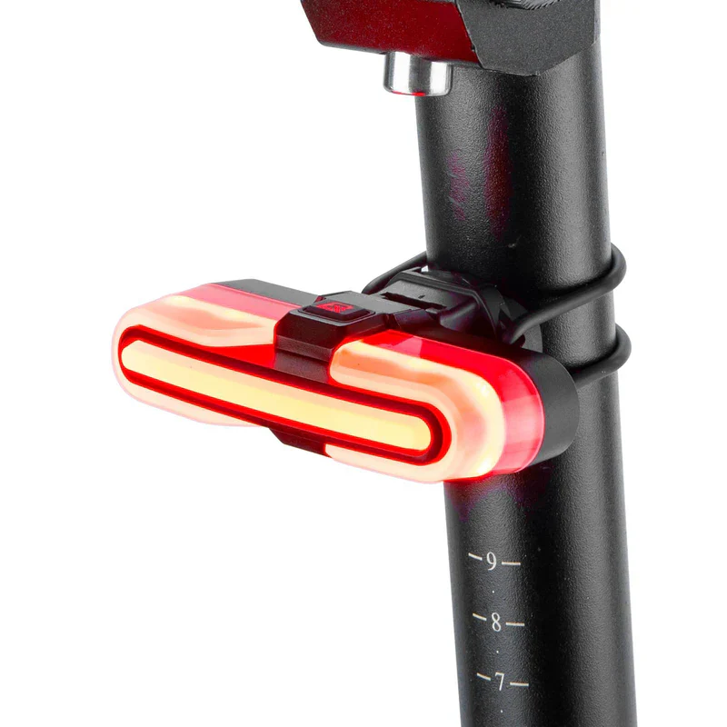 Smart Brake Sensing Bike Tail Light for Aero Seatposts