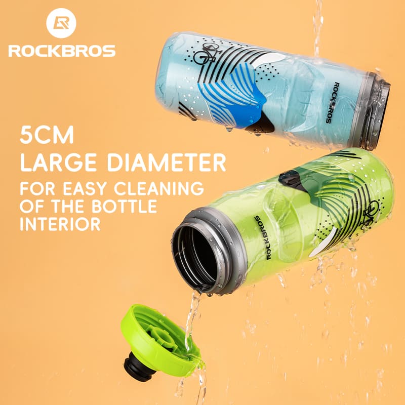 Soft Squeeze Insulated Cycling Water Bottle-21oz - Image 10