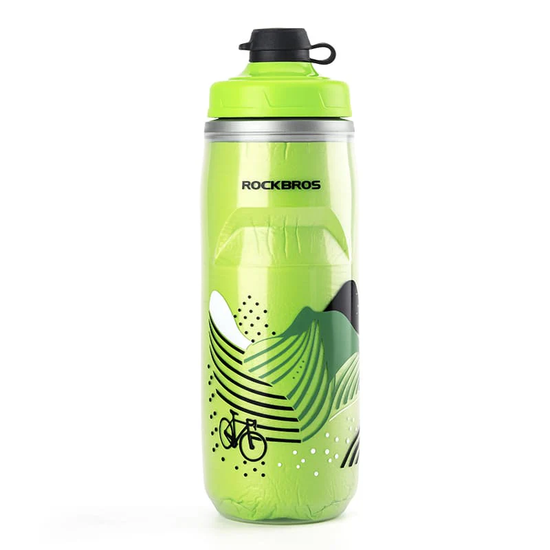 Soft Squeeze Insulated Cycling Water Bottle-21oz - Image 3