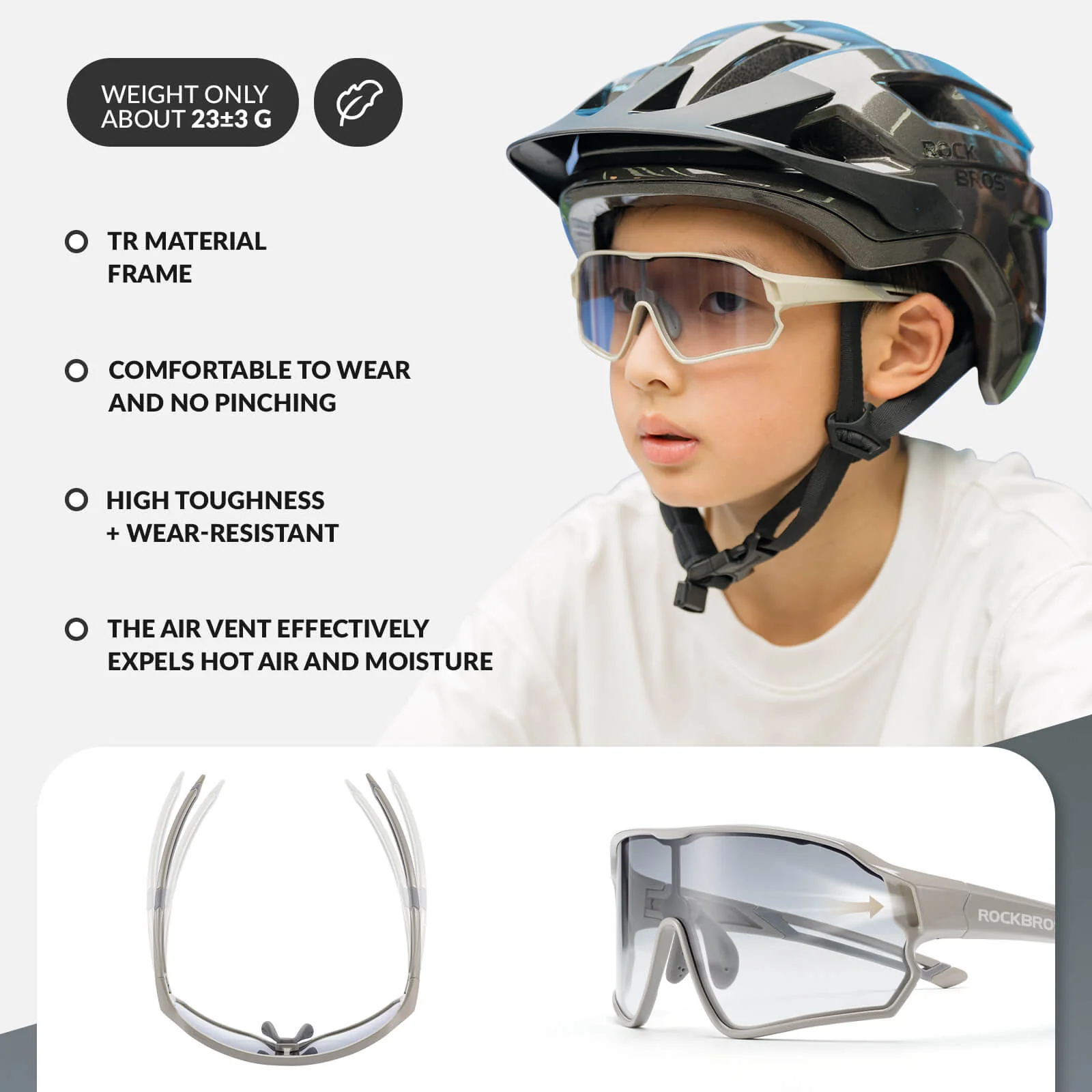 SP314 Kids Photochromic Sunglasses - Image 9