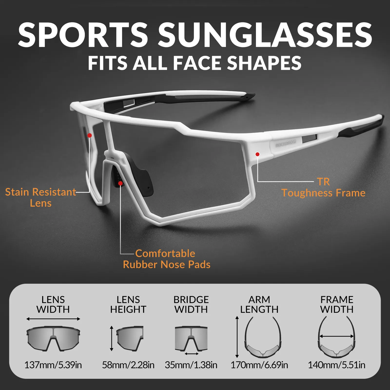 SP316 Photochromic Sports Sunglasses - Image 5