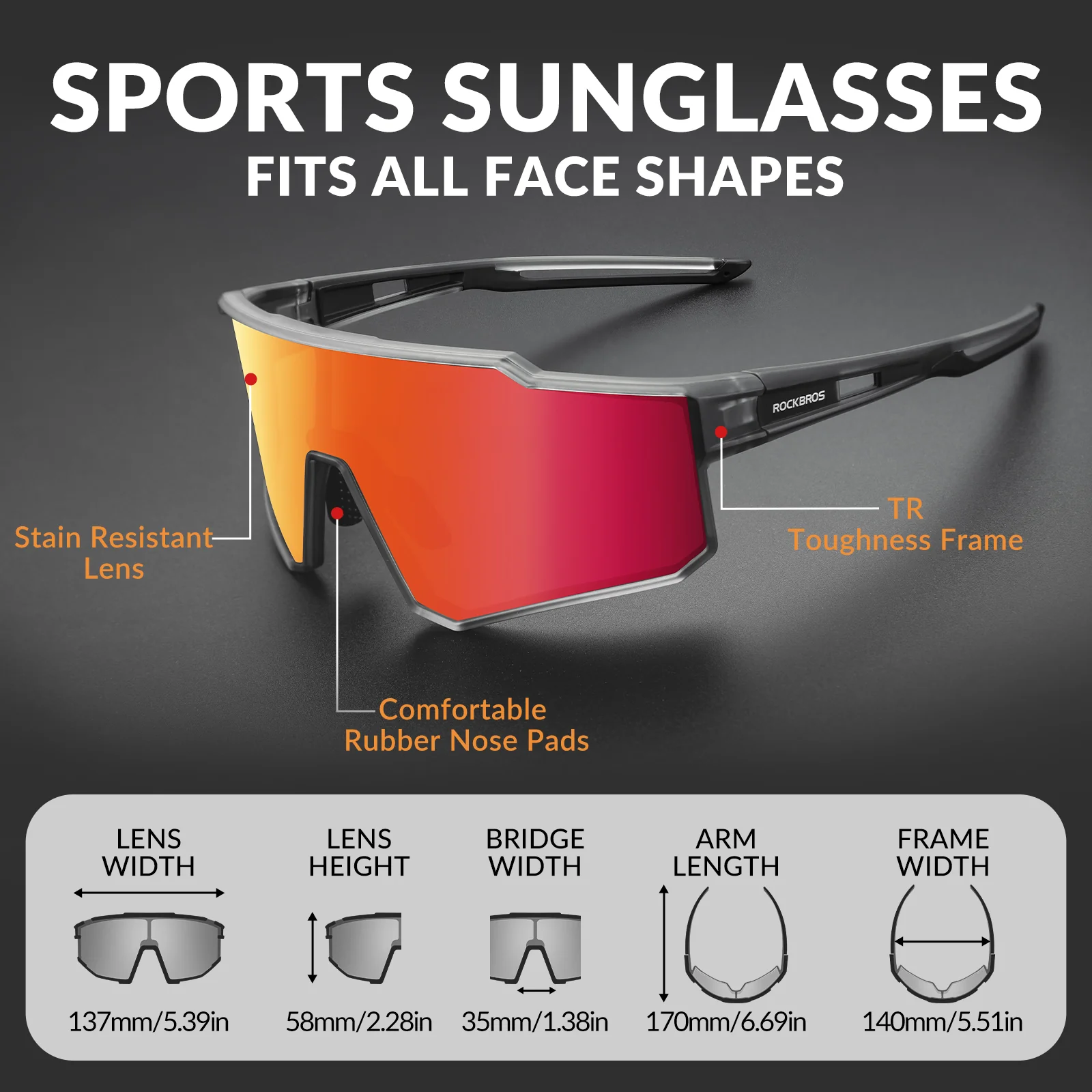 SP316 Polarized Cycling Sunglasses - Image 10
