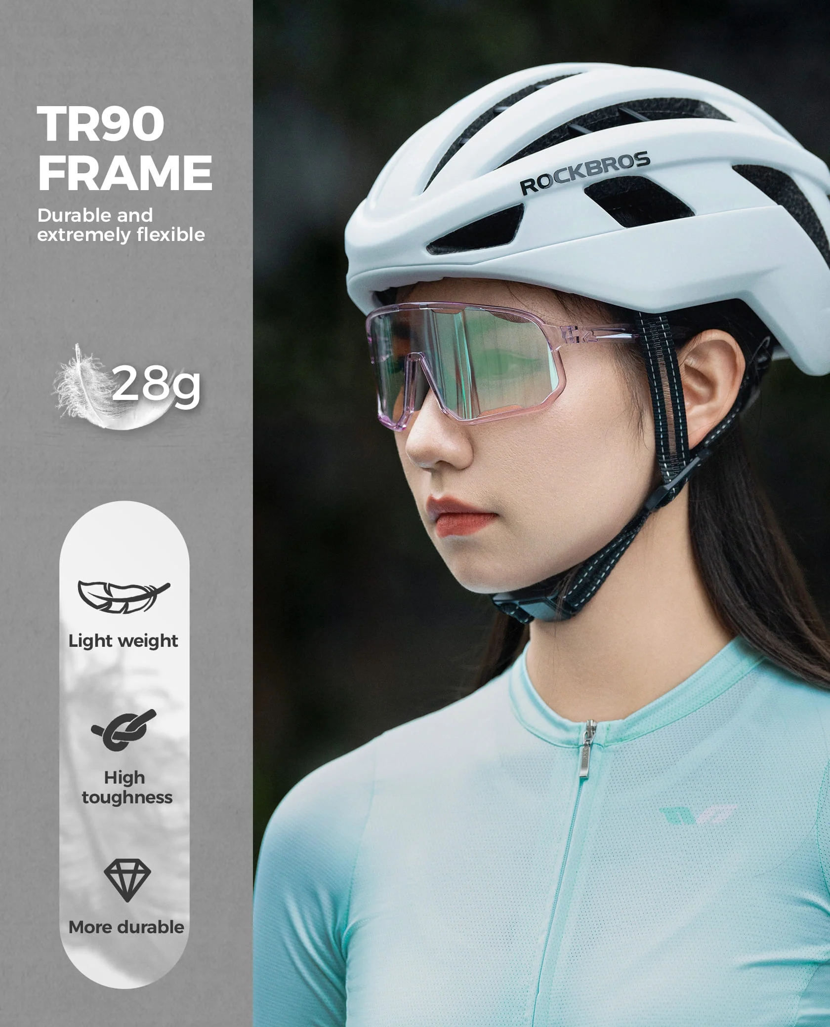 SP351 Photochromic Windproof Cycling Sunglasses - Image 13