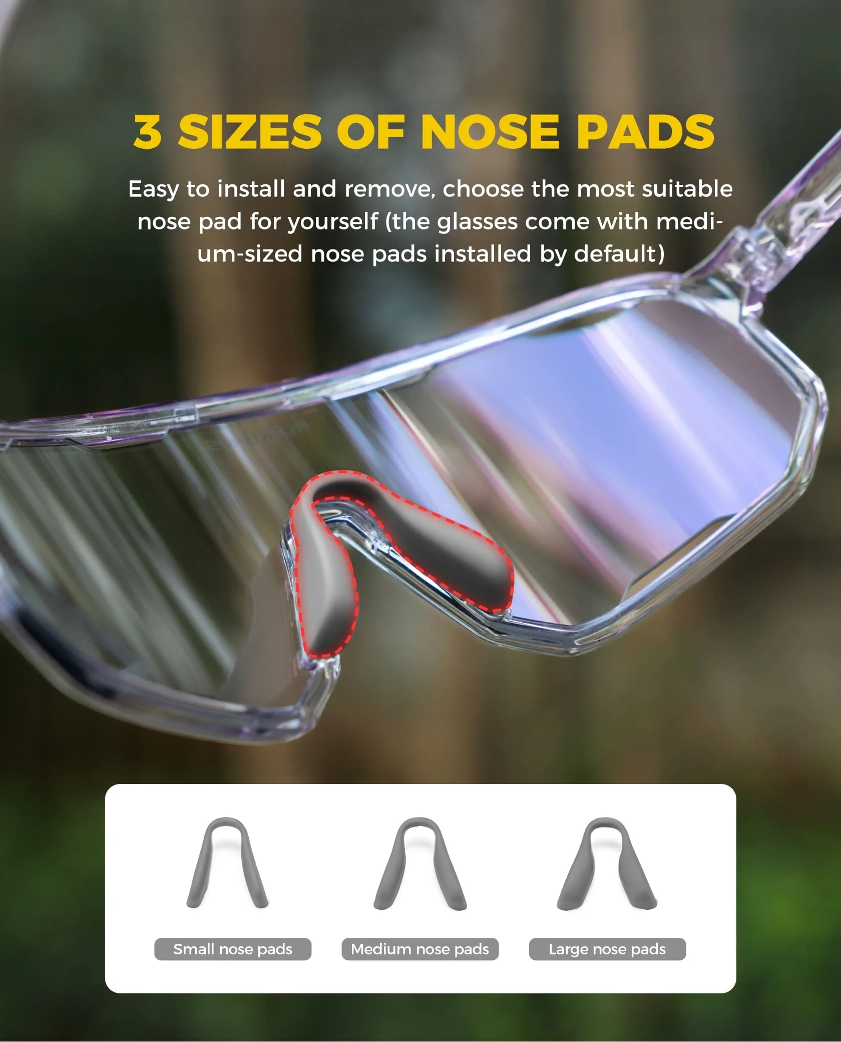 SP351 Photochromic Windproof Cycling Sunglasses - Image 15