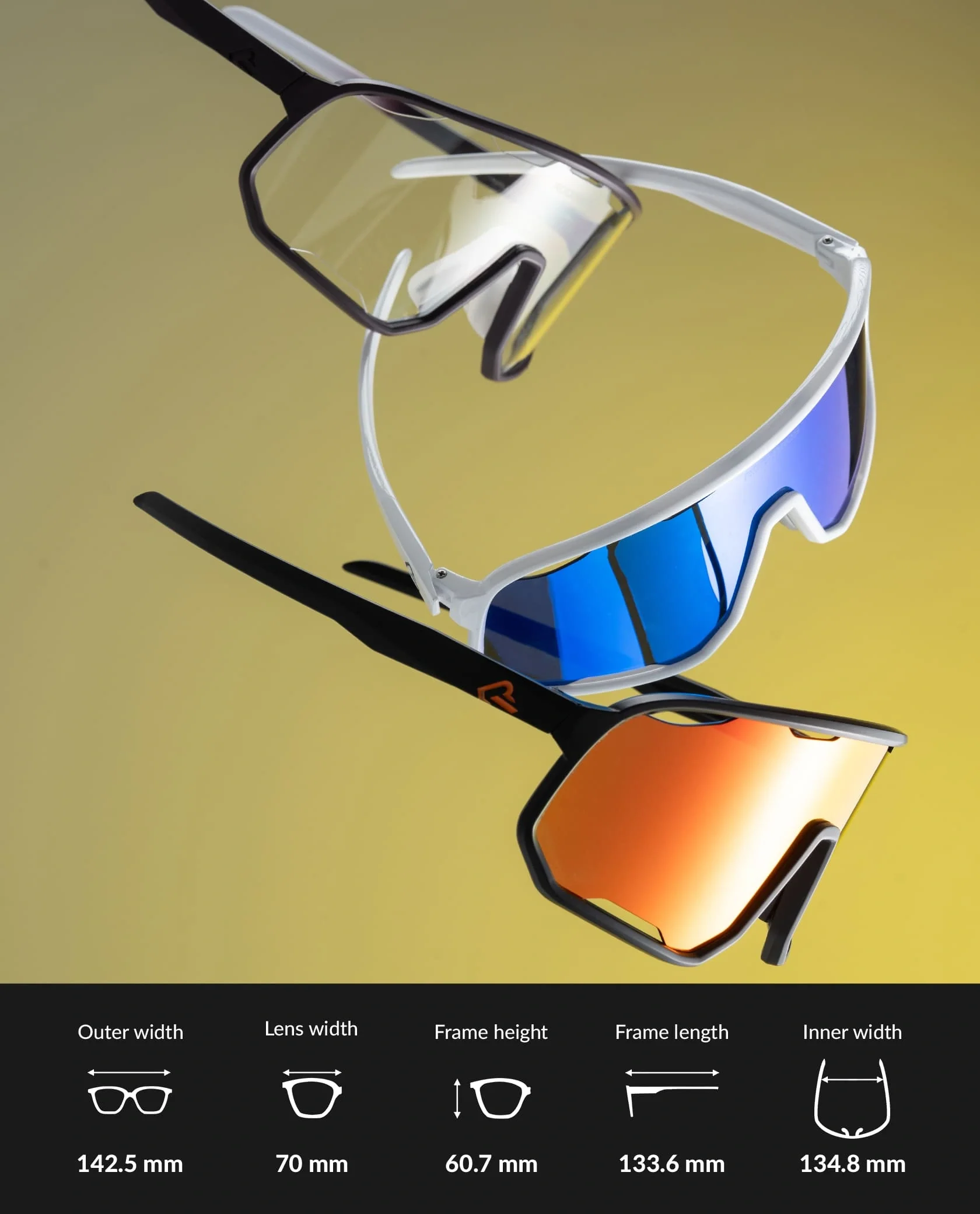 SP351 Photochromic Windproof Cycling Sunglasses - Image 16