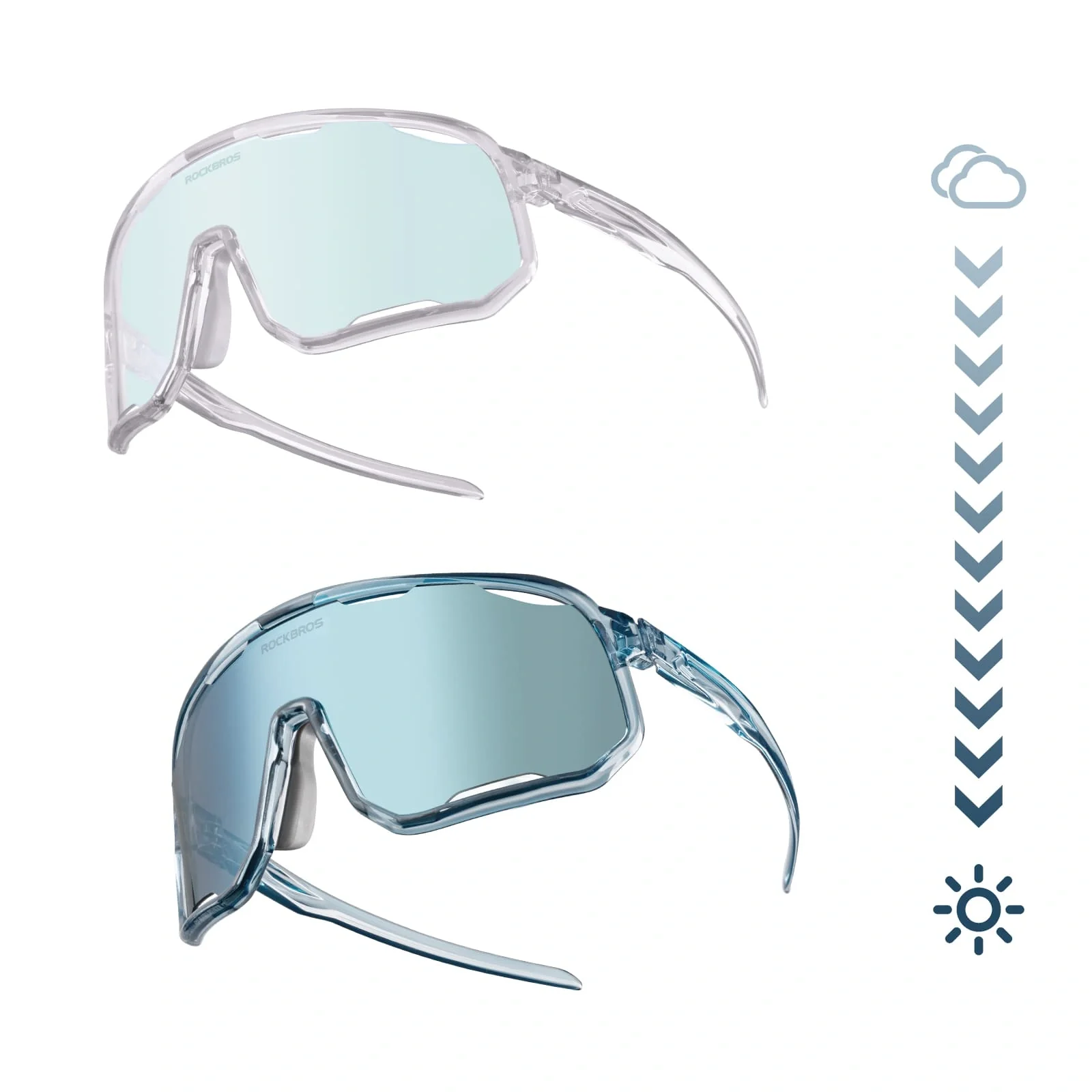 SP351 Photochromic Windproof Cycling Sunglasses - Image 17