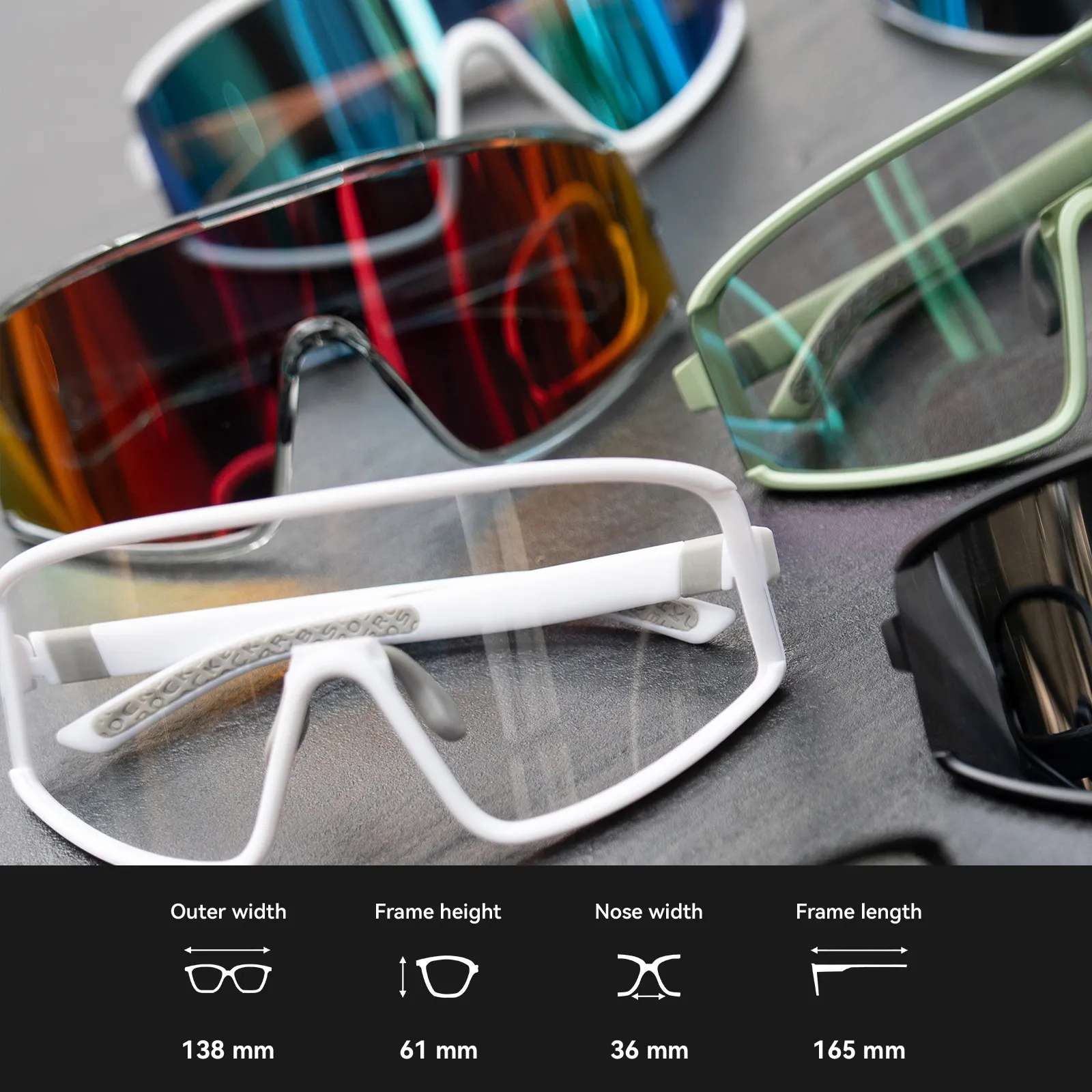 SP376 Photochromic Sports Sunglasses - Image 12