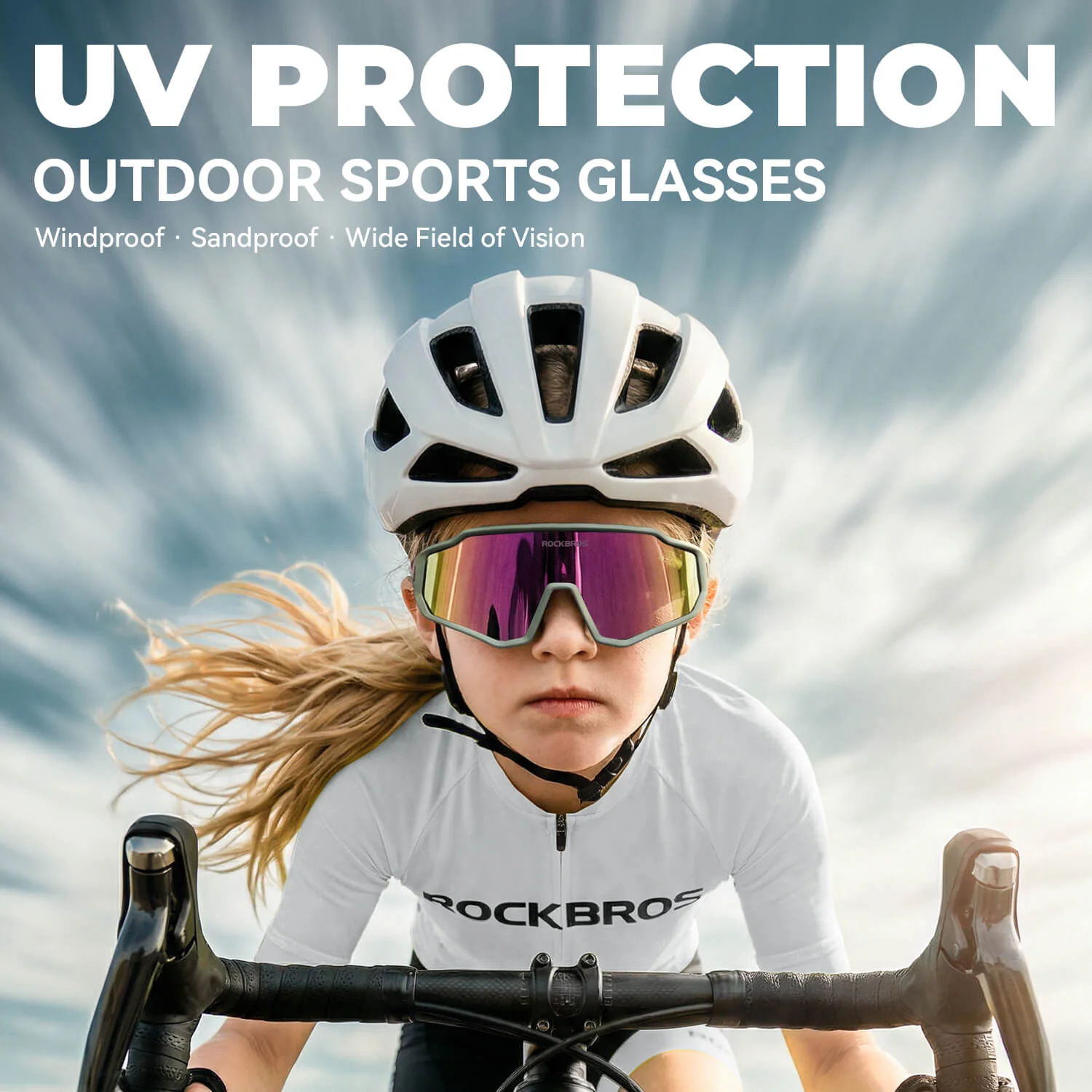 SP383 Kids Polarized Cycling Sunglasses - Image 13
