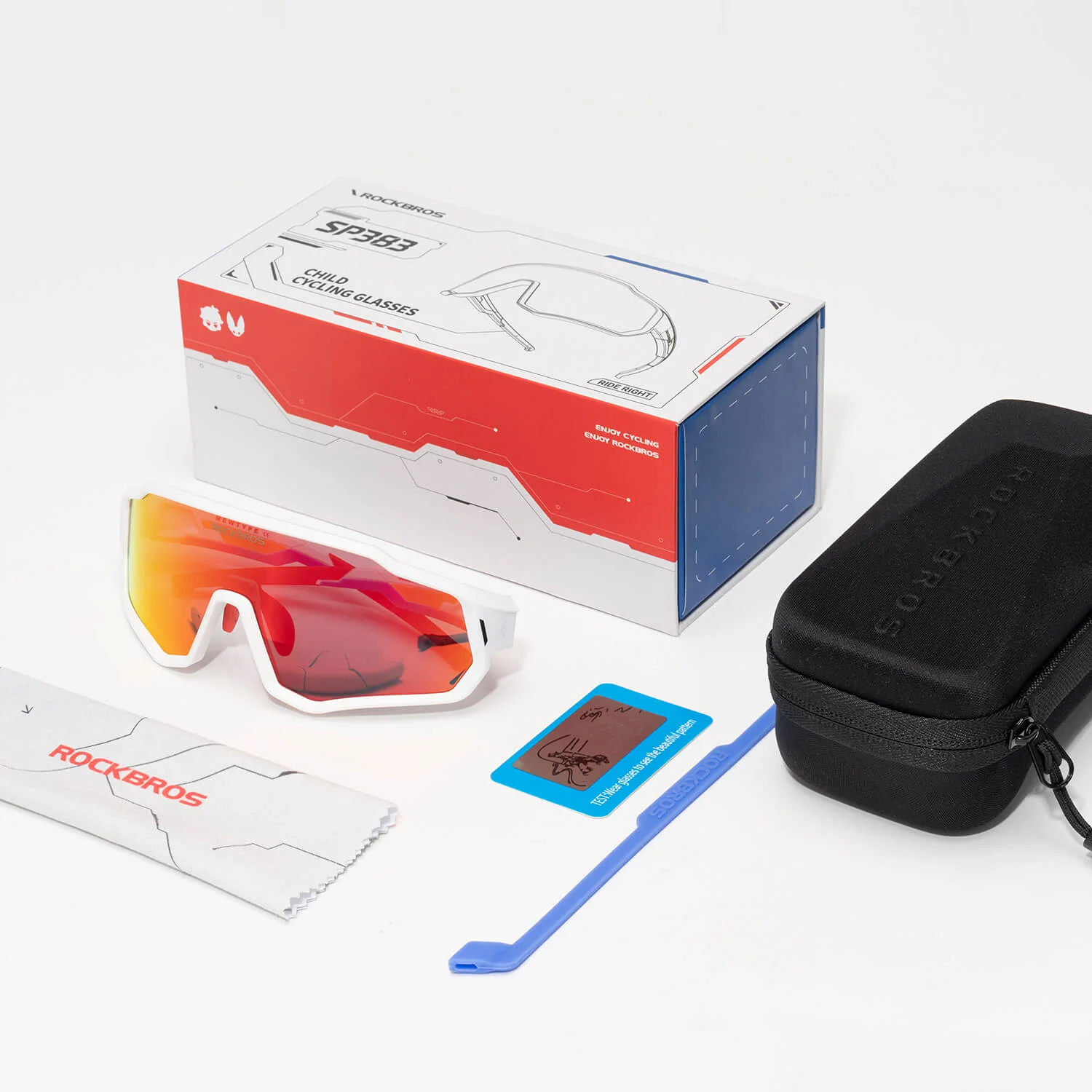 SP383 Kids Polarized Cycling Sunglasses - Image 18