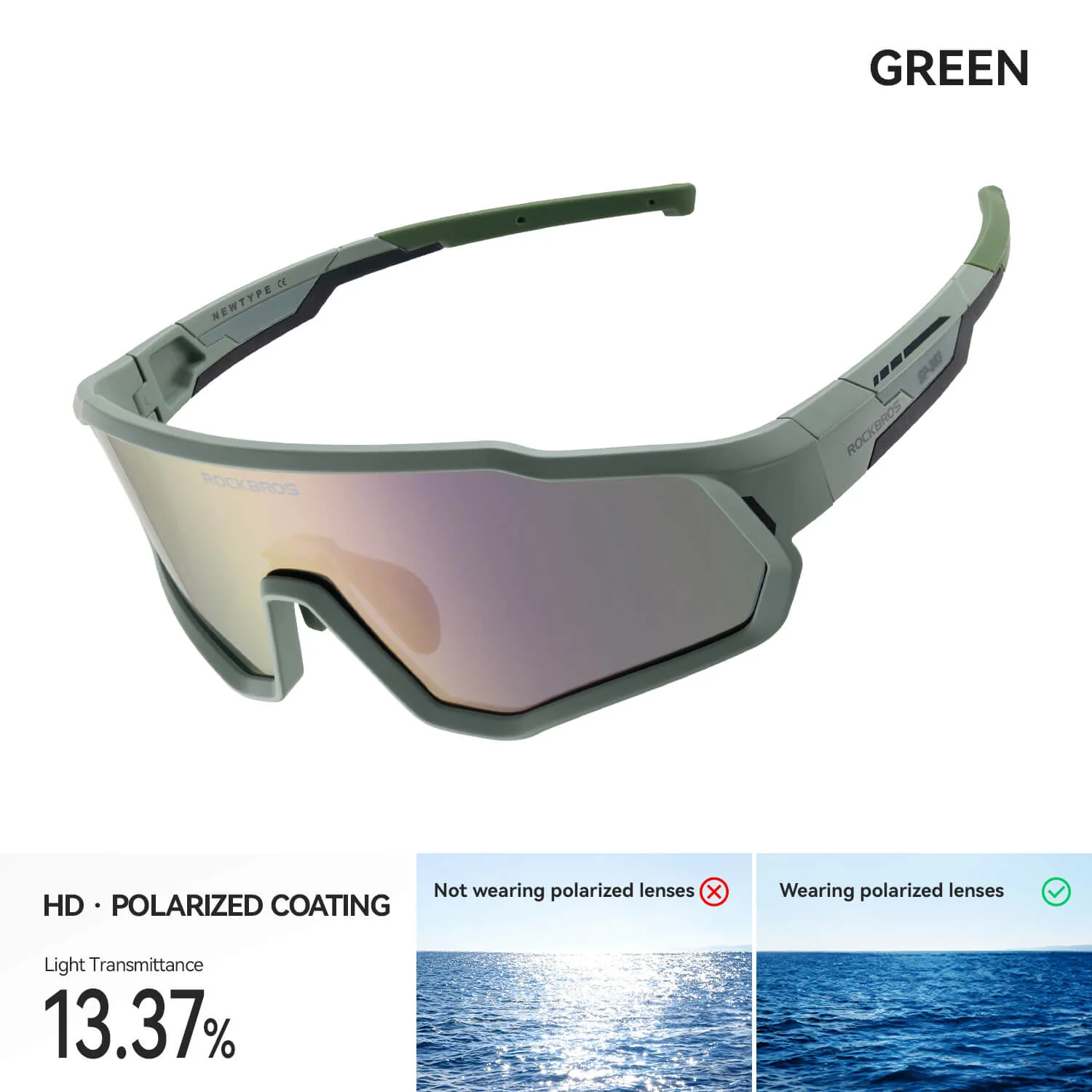 SP383 Kids Polarized Cycling Sunglasses - Image 9