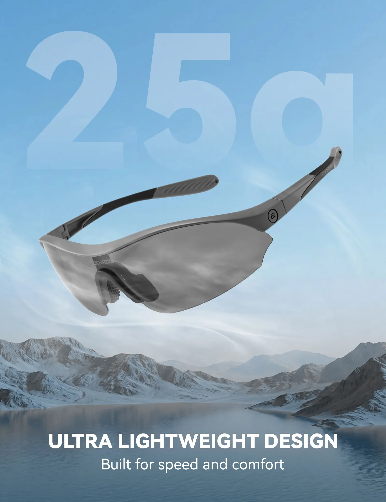 SP402 Polarized Cycling Sunglasses - Image 14