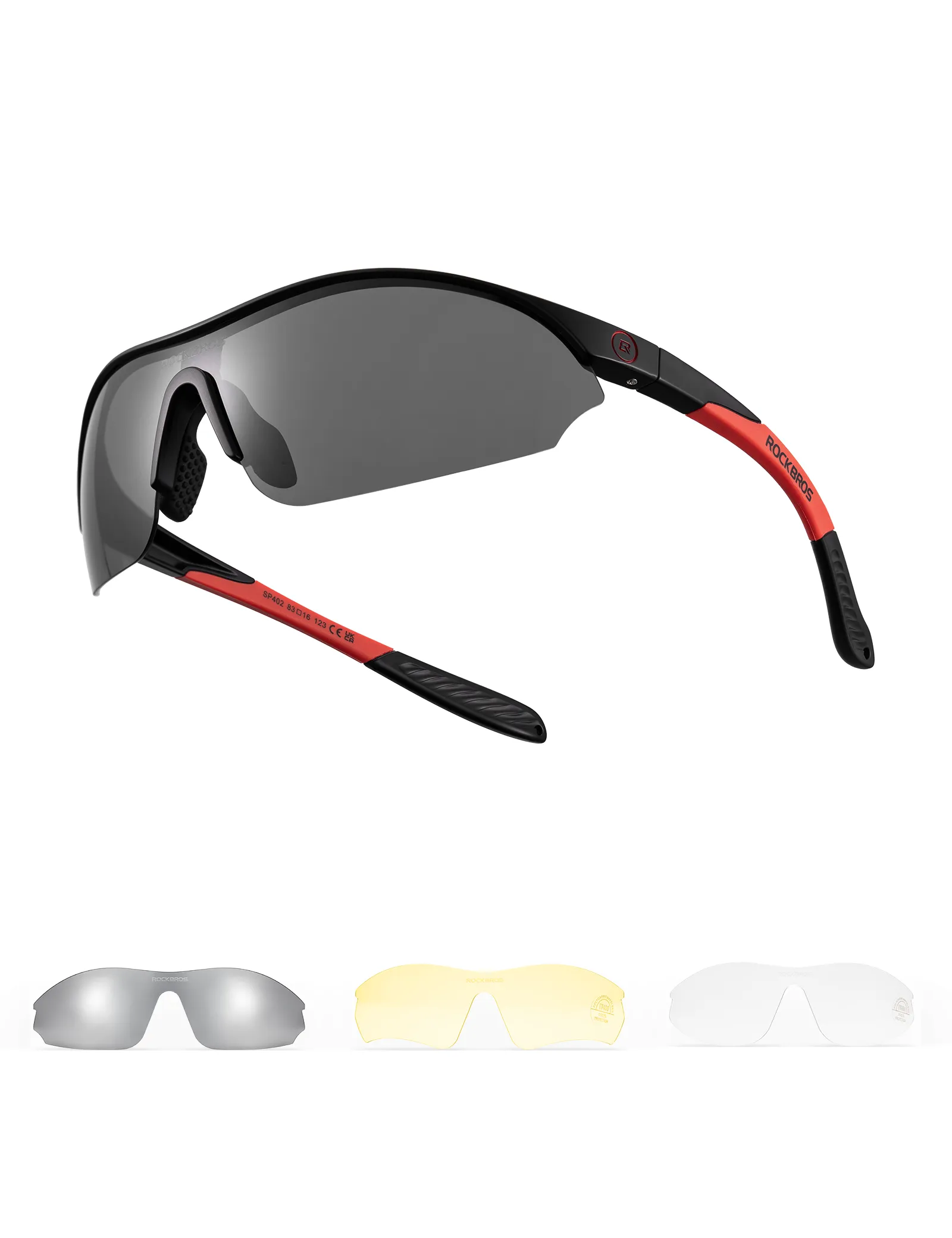 SP402 Polarized Cycling Sunglasses - Image 4