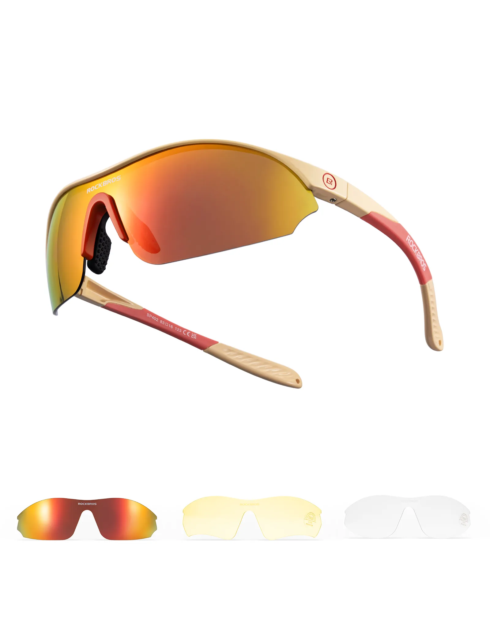 SP402 Polarized Cycling Sunglasses - Image 8