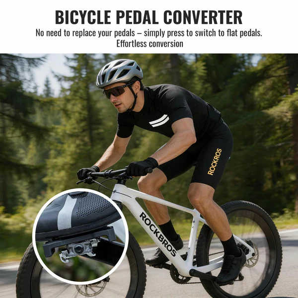 SPD Clipless to Flat Pedal Adapter for MTB Pedals - Image 4