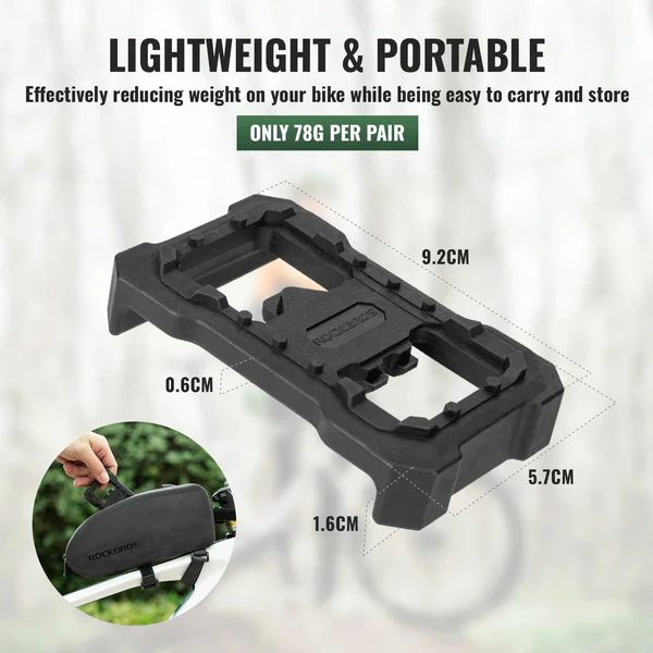 SPD Clipless to Flat Pedal Adapter for MTB Pedals - Image 6