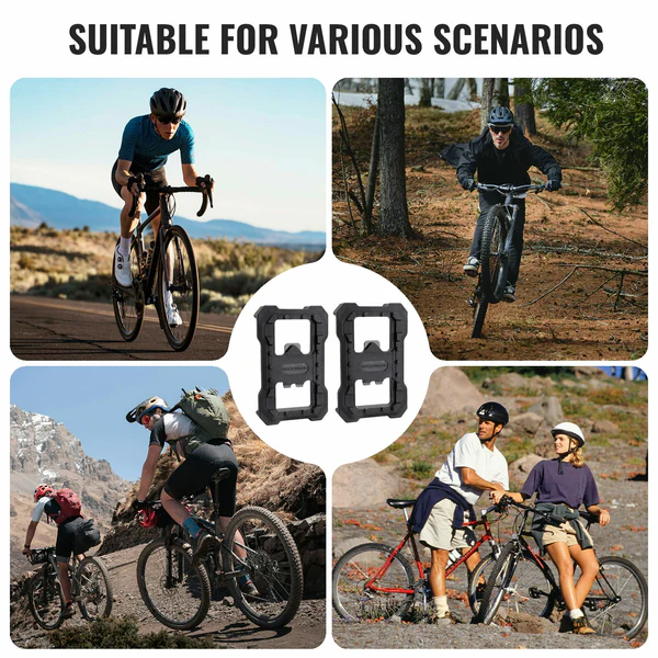 SPD Clipless to Flat Pedal Adapter for MTB Pedals - Image 8