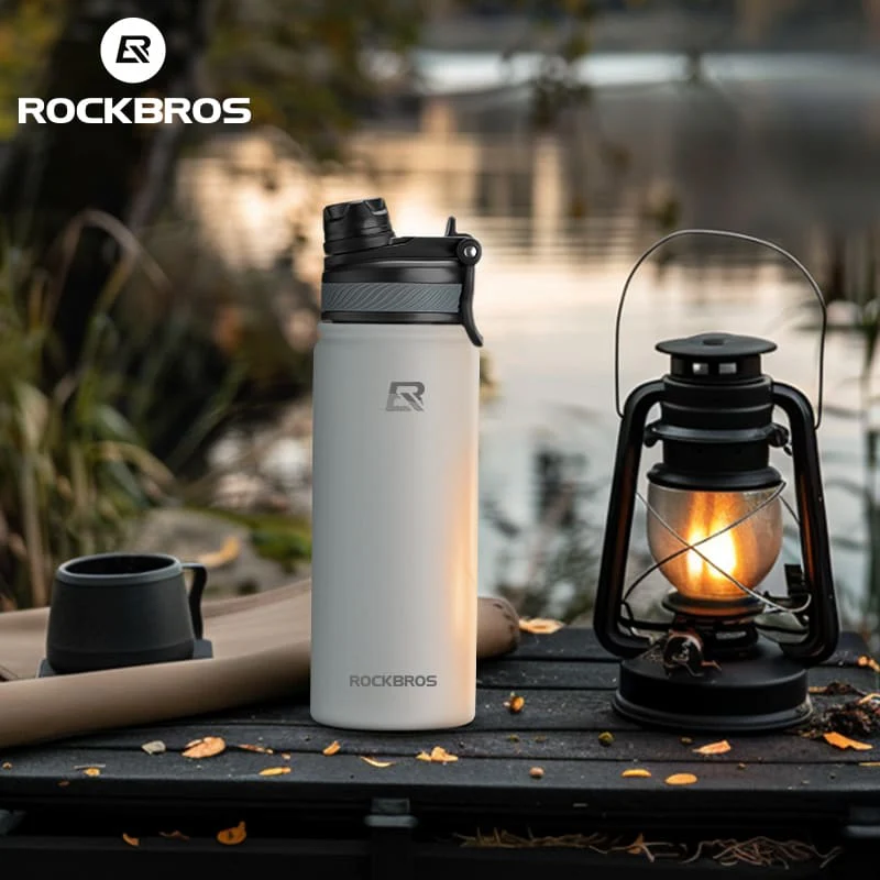 Stainless Steel Insulated Sports Water Bottle with Straw - Image 12