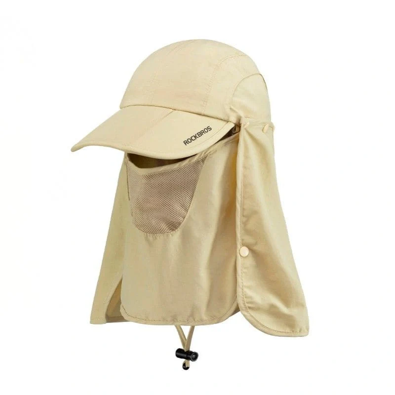 Sun Protection Foldable Mesh Cycling Cap