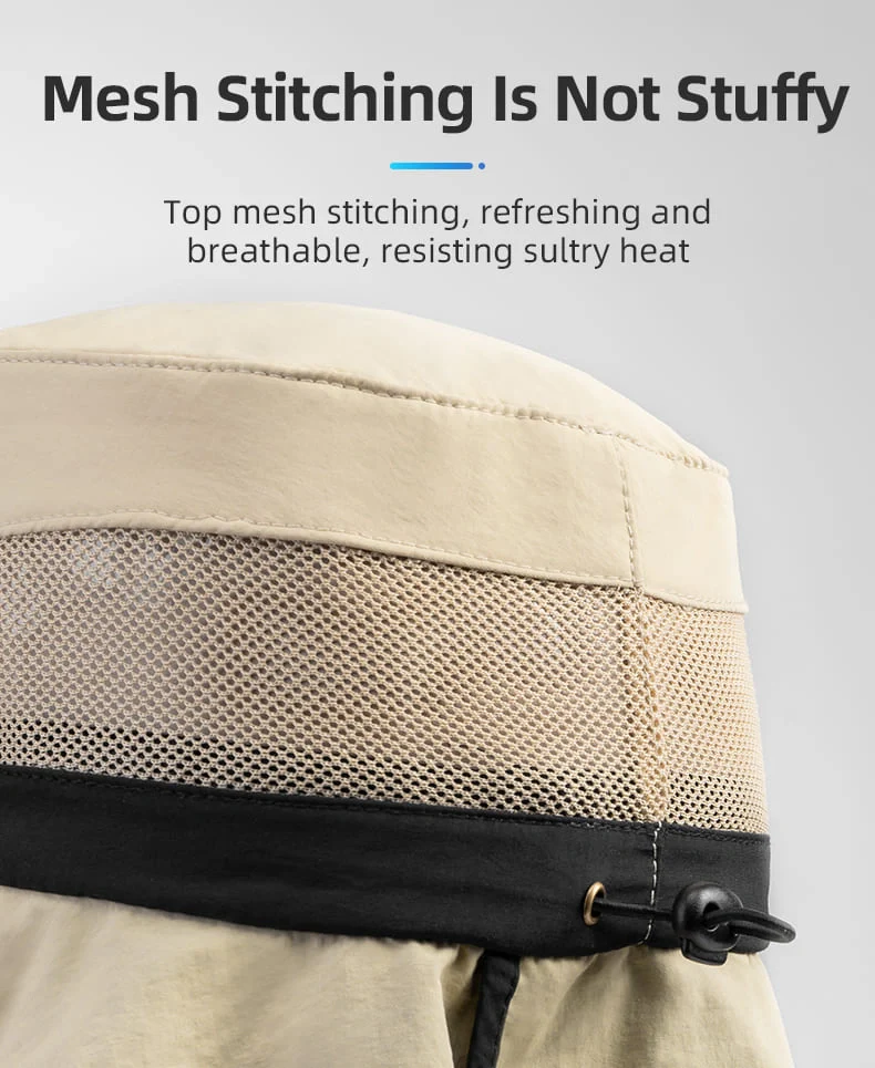 Sun Protection Hat with Face Cover - Image 10
