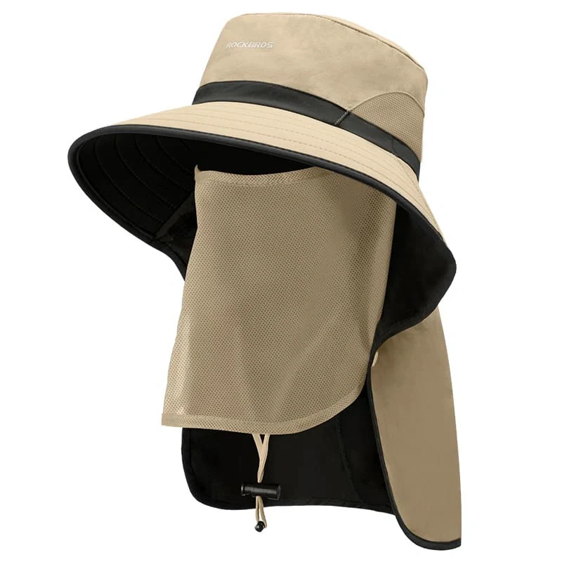 Sun Protection Hat with Face Cover - Image 2