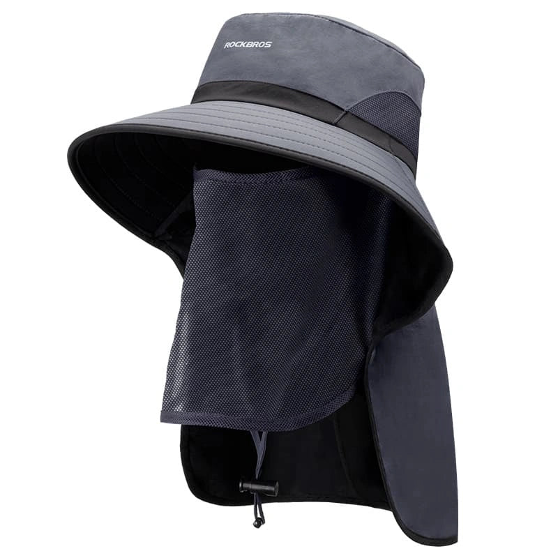 Sun Protection Hat with Face Cover - Image 4