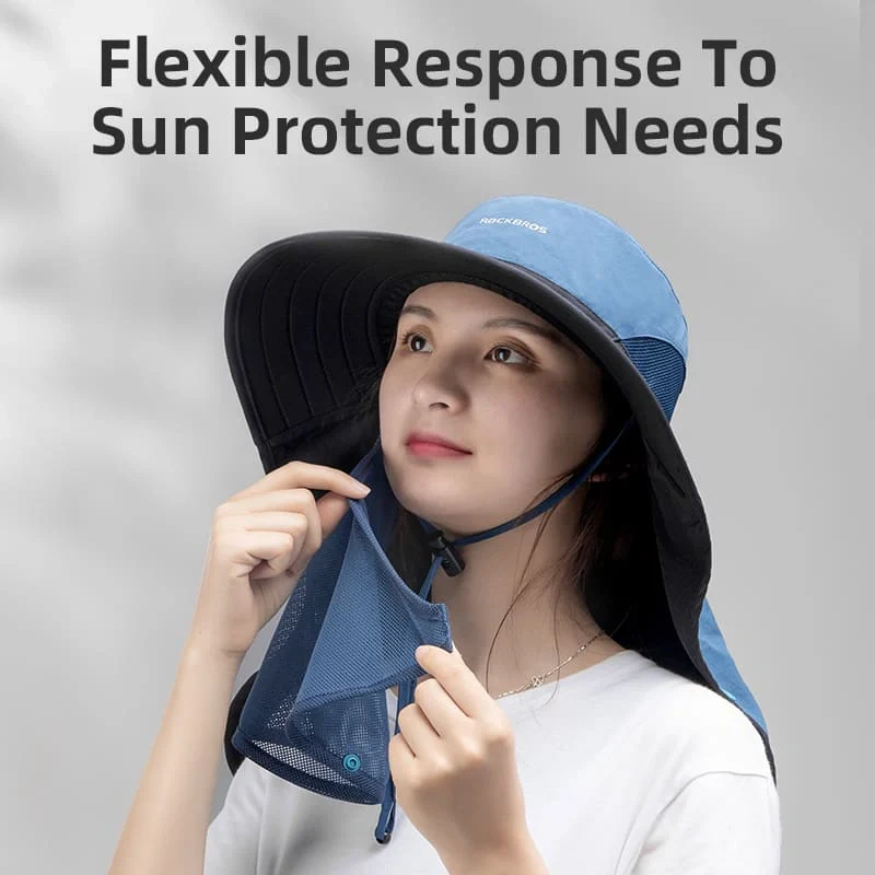Sun Protection Hat with Face Cover - Image 7