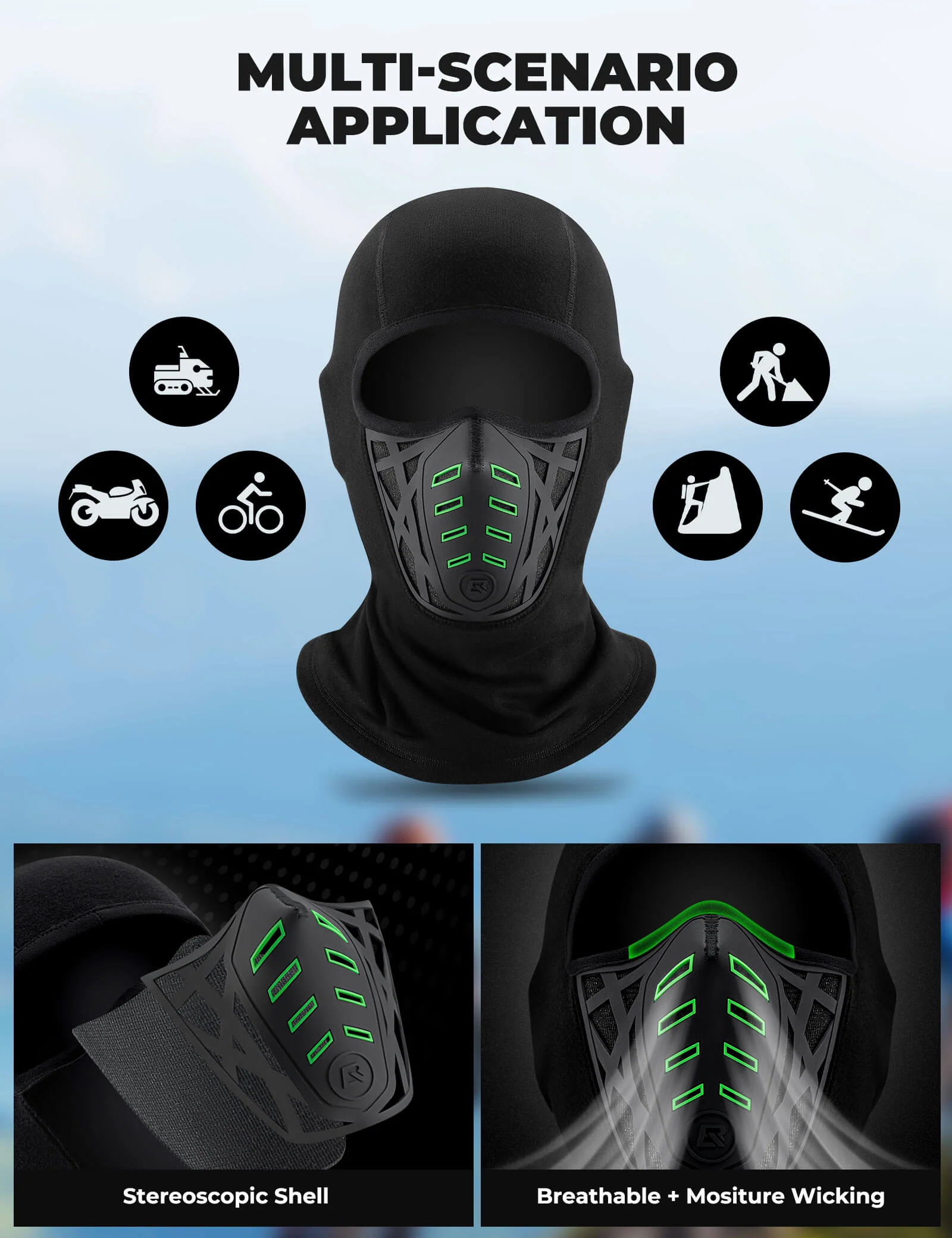 Thermal Balaclava Mask 3D Design - Image 3