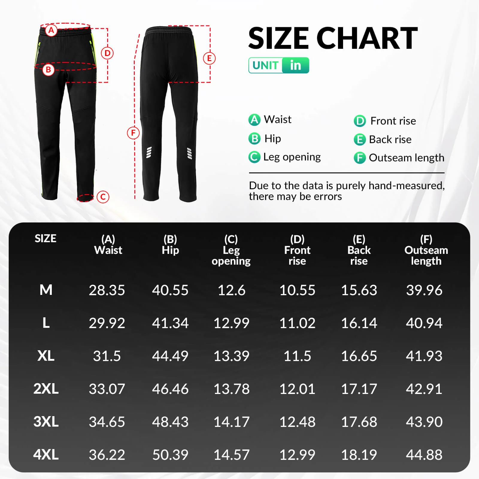 Unisex Unisex Thermal Cycling Pants - Image 9