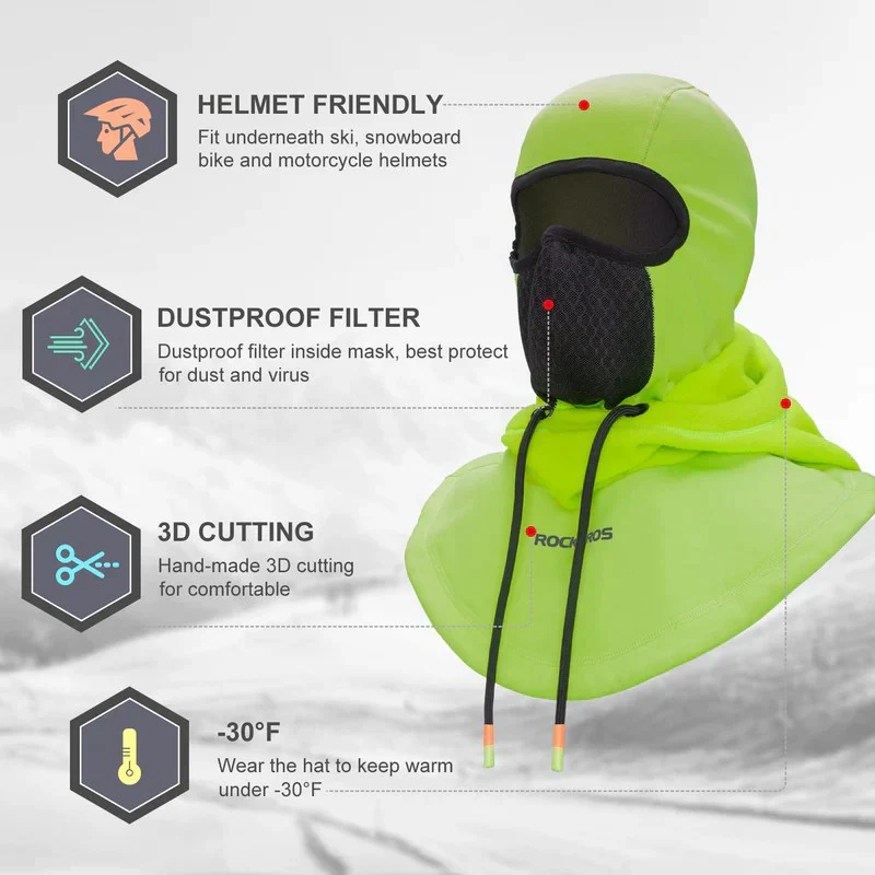 Thermal Fleece Ski Balaclava - Image 9