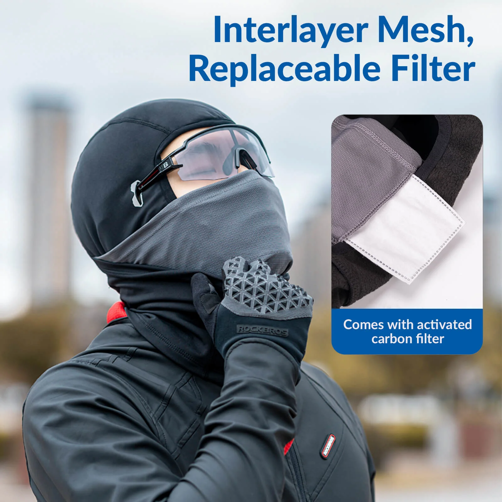 Thermal Ski Balaclava with Glasses Hole - Image 5