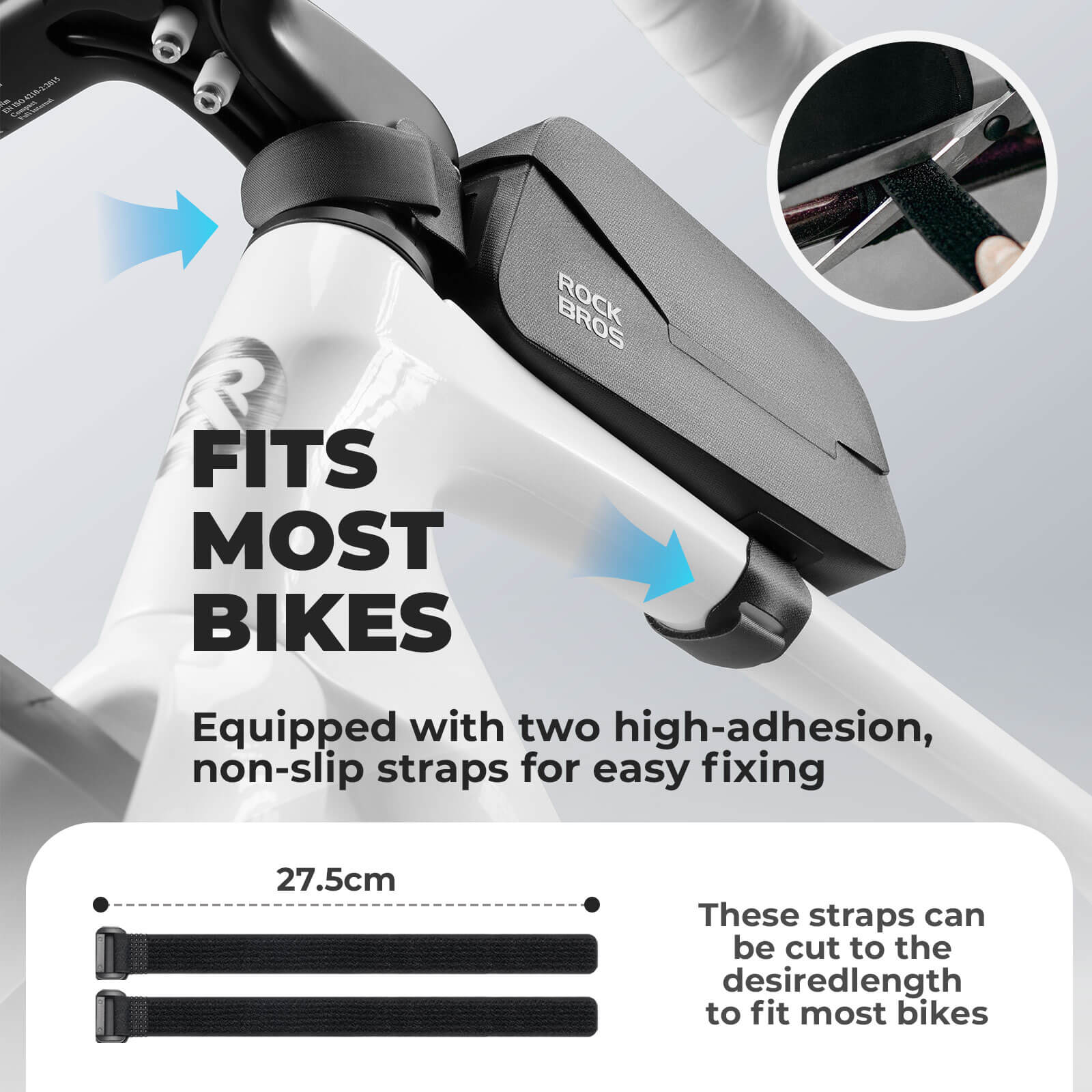 Top Tube Bike Frame Bag Magnetic 100% Waterproof - Image 10