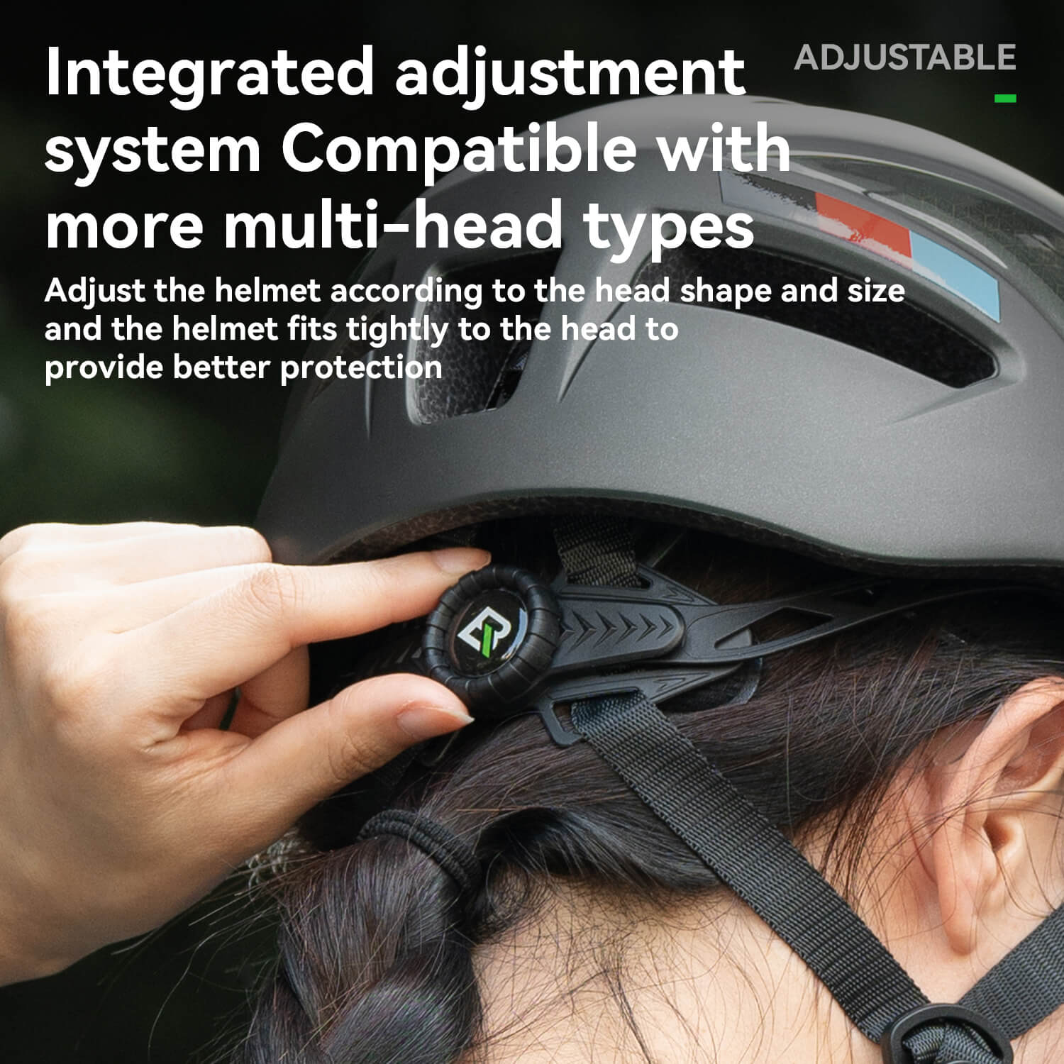 Trussier Magnetic Goggles Bike Helmet - Image 11