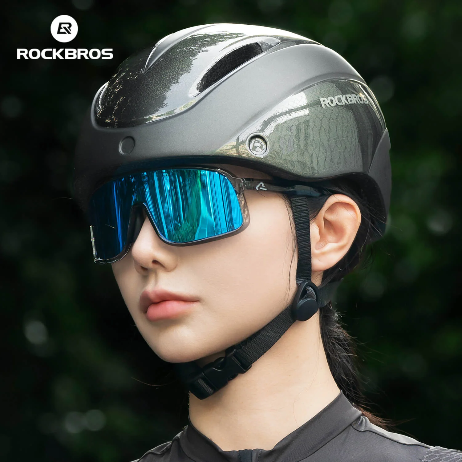 Trussier Magnetic Goggles Bike Helmet - Image 13