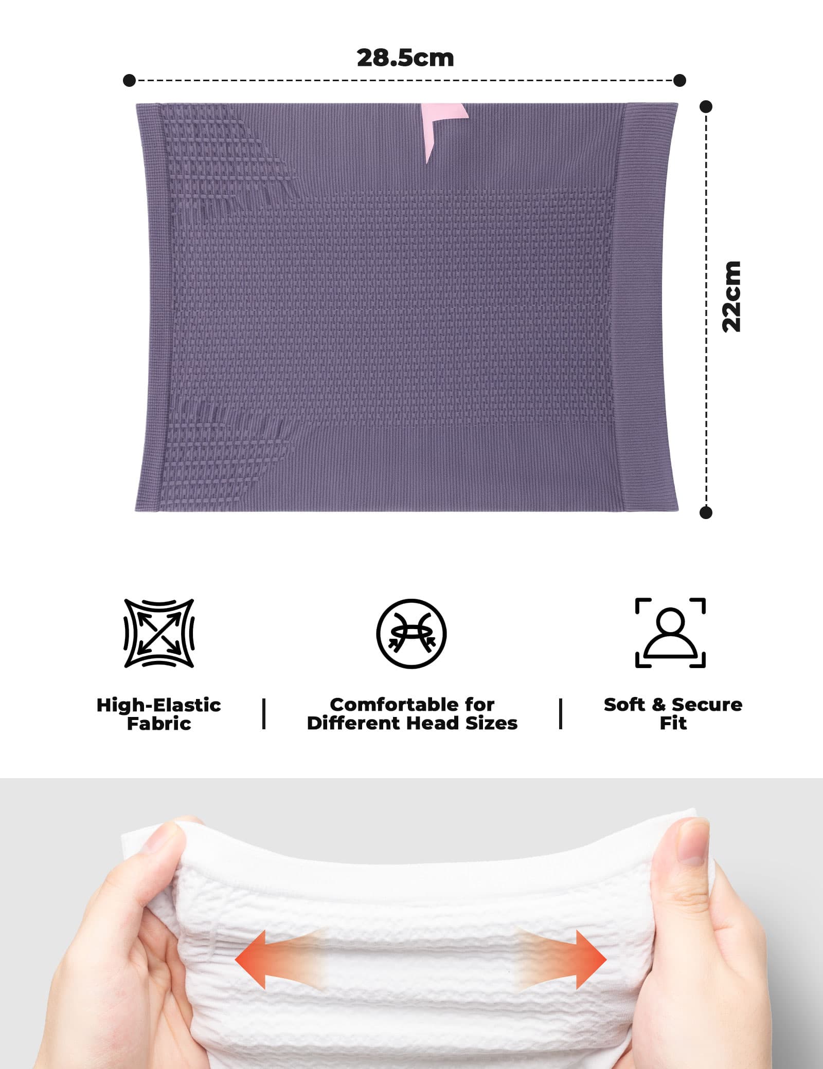 TVI Women’s Knitted Cycling Neck Gaiter - Image 6